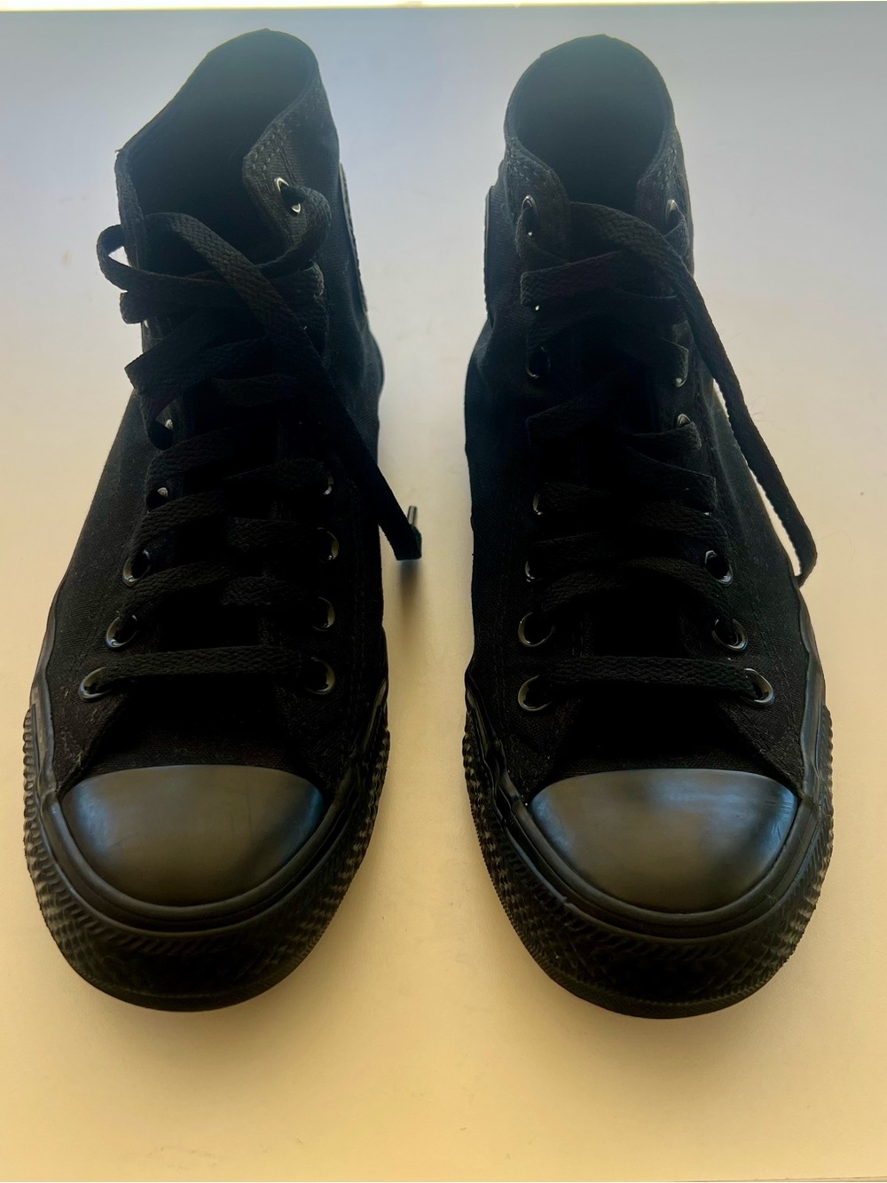 Converse Black High-Top Canvas Sneakers